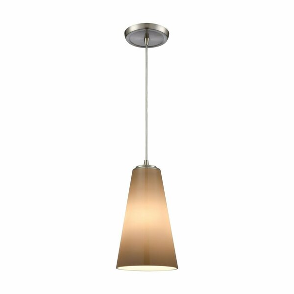 Elk Lighting Connor 1 Pendant satin Nickel 10940/1